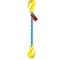 Grabiq Sngl Leg 7/32 in Adjstbl Chain Slng GG1-GG, 12ft L, 3300lb WLL G-7/32-GG1-GG-12 - alternate 1
